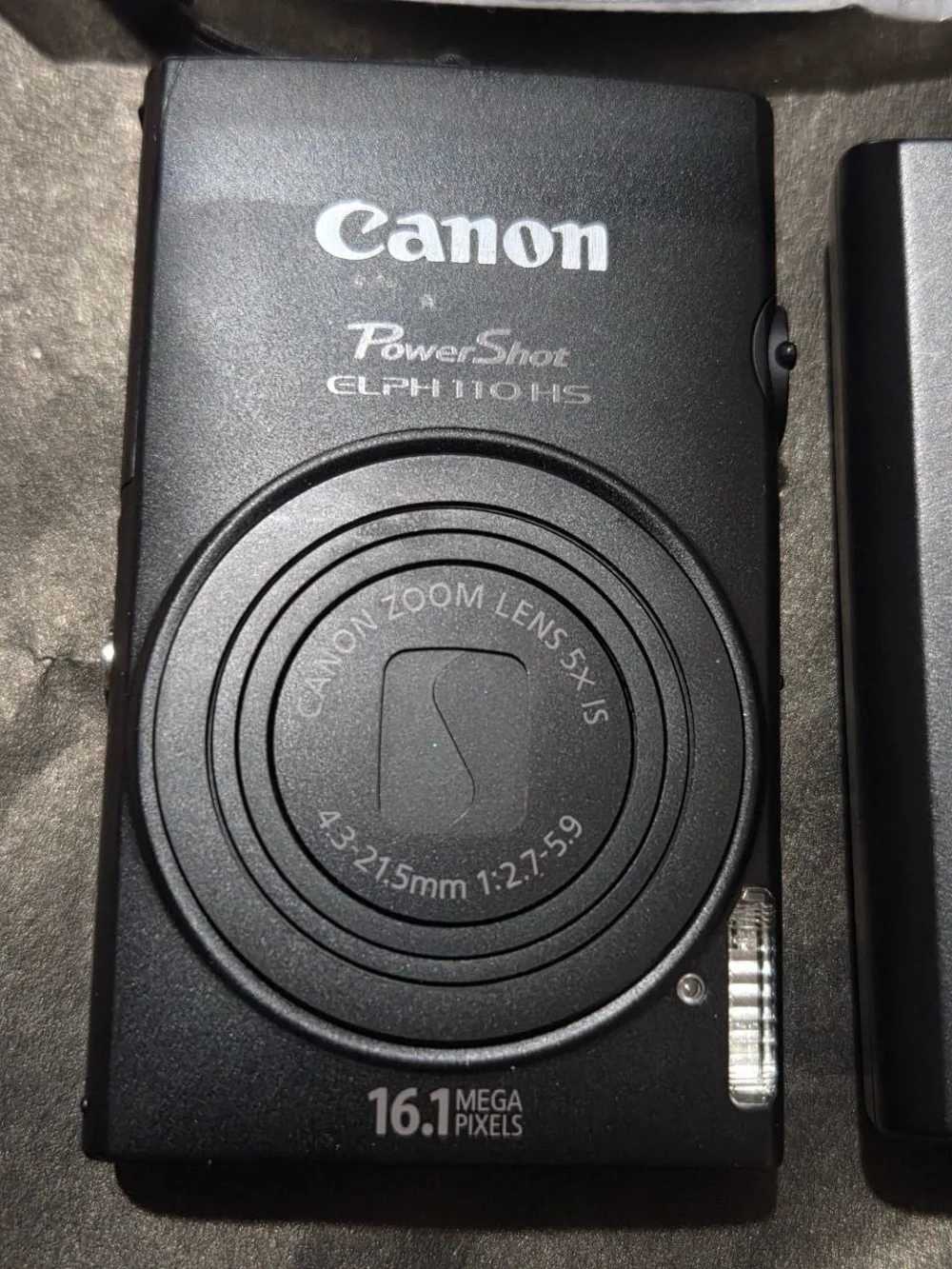 Canon Black PowerShot ELPH Travel Camera Kit with Case & Charger
